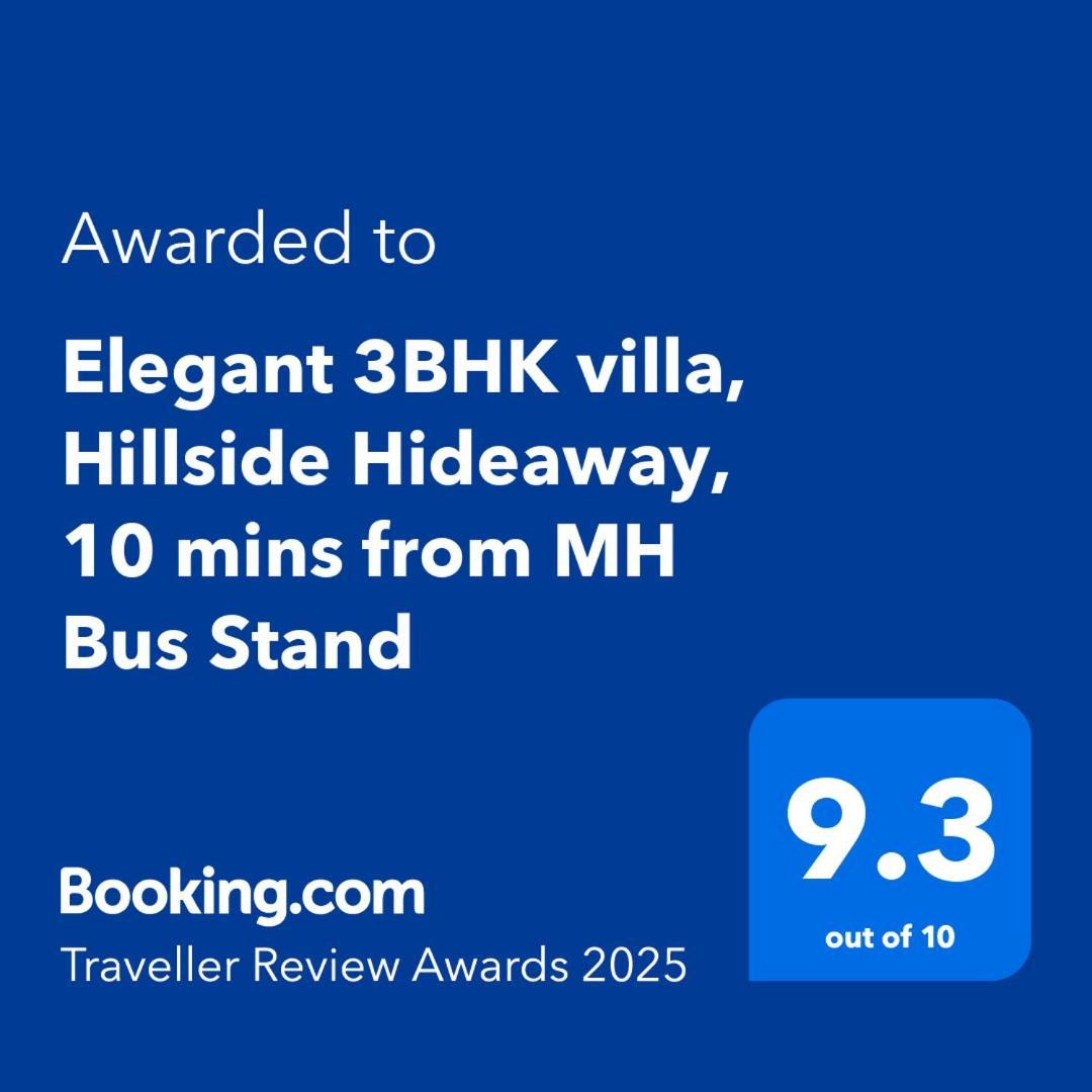 Private & Elegant 3Bhk Villa, Hillside Hideaway, 10 Mins From Mh Bus Stand Aurangabad  Ngoại thất bức ảnh